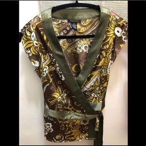 BCBGMaxAzria Wrap Shirt - Size XS